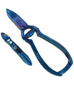 Nail Nippers Blue Coated